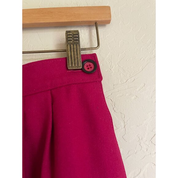 Vintage VTG Pendleton Pink Wool Pencil Skirt Made in USA Size 6 - Picture 6 of 9